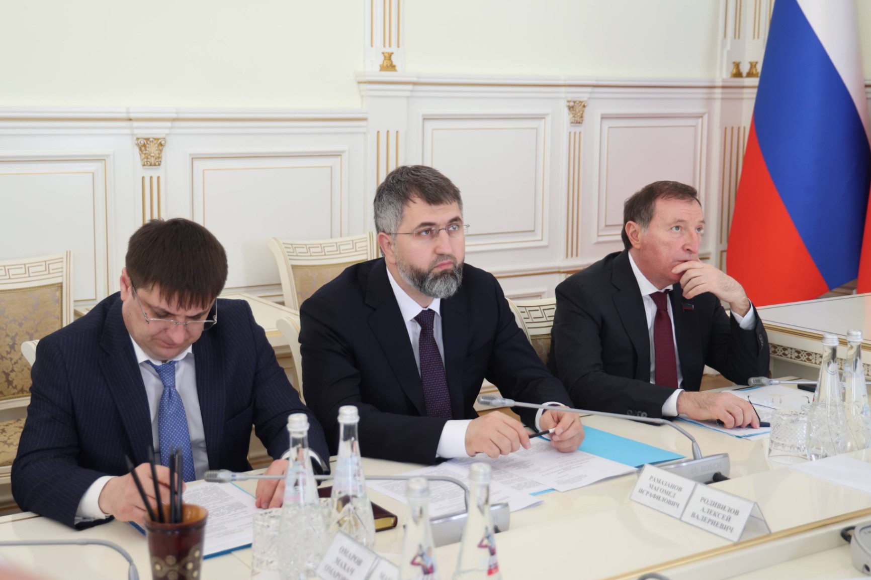 Темирлан Абуталимов принял участие в заседании Антитеррористической комиссии под руководством врио главы Дагестана Фёдора Щукина